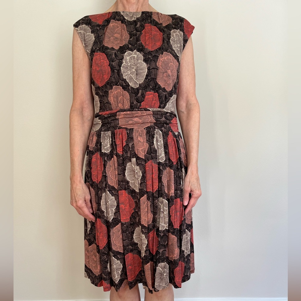 Boden Cap Sleeve Floral Selena Dress -- Never Worn